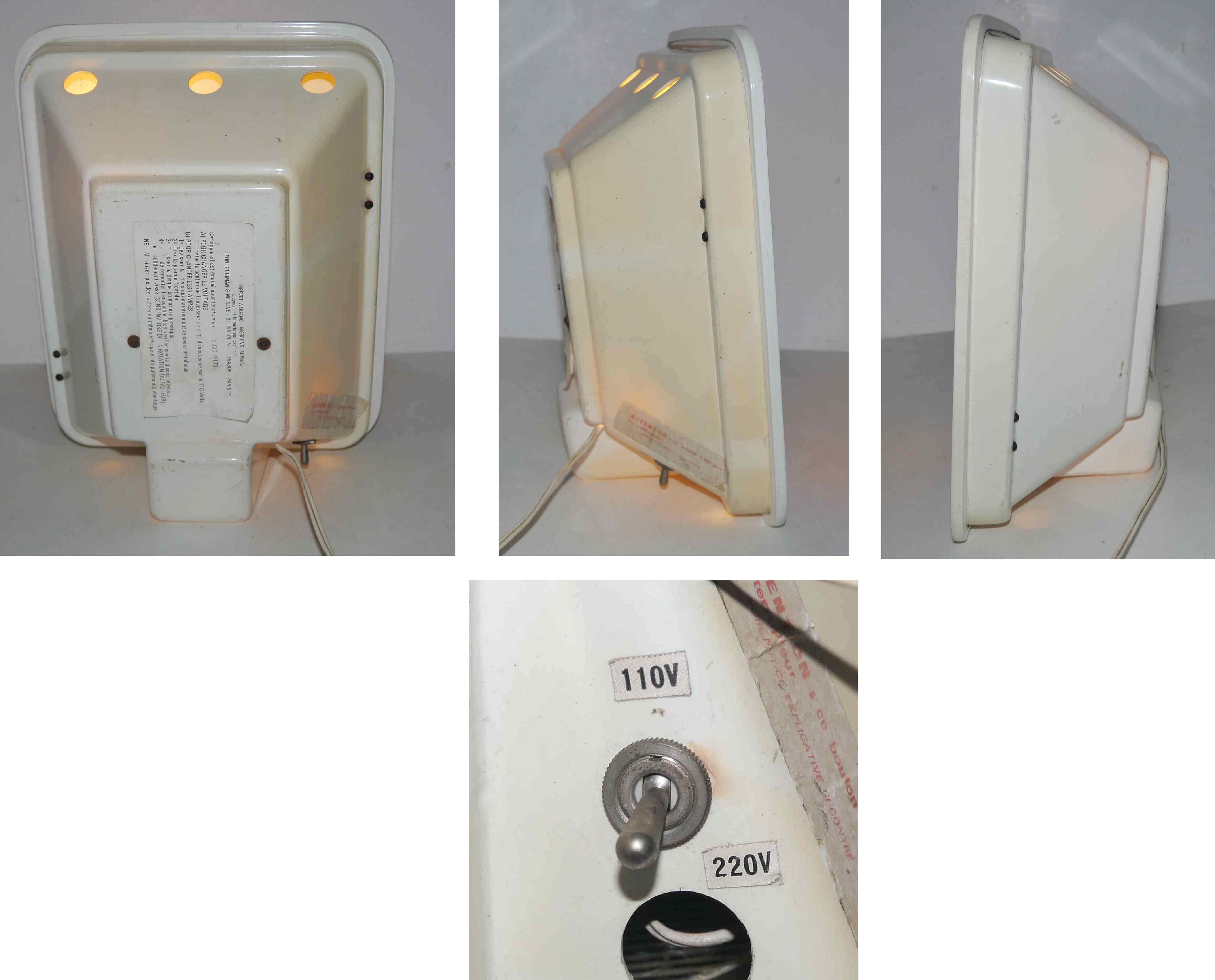 Animated illuminated sign 50's "The sock is La Bonnal"