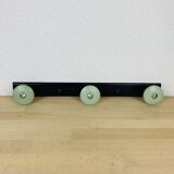 Wall coat rack with 3 hooks from the 1950s