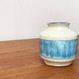 East German pottery vase from the GDR mid-century Strehla Keramik, 1960s.