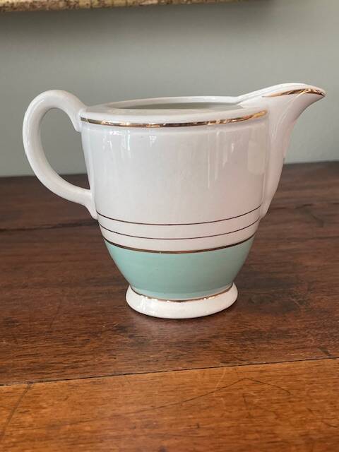 coffee pot, sugar bowl and milk jug KG Luneville Regency model