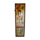 Vitrail japonais peint à la main antique