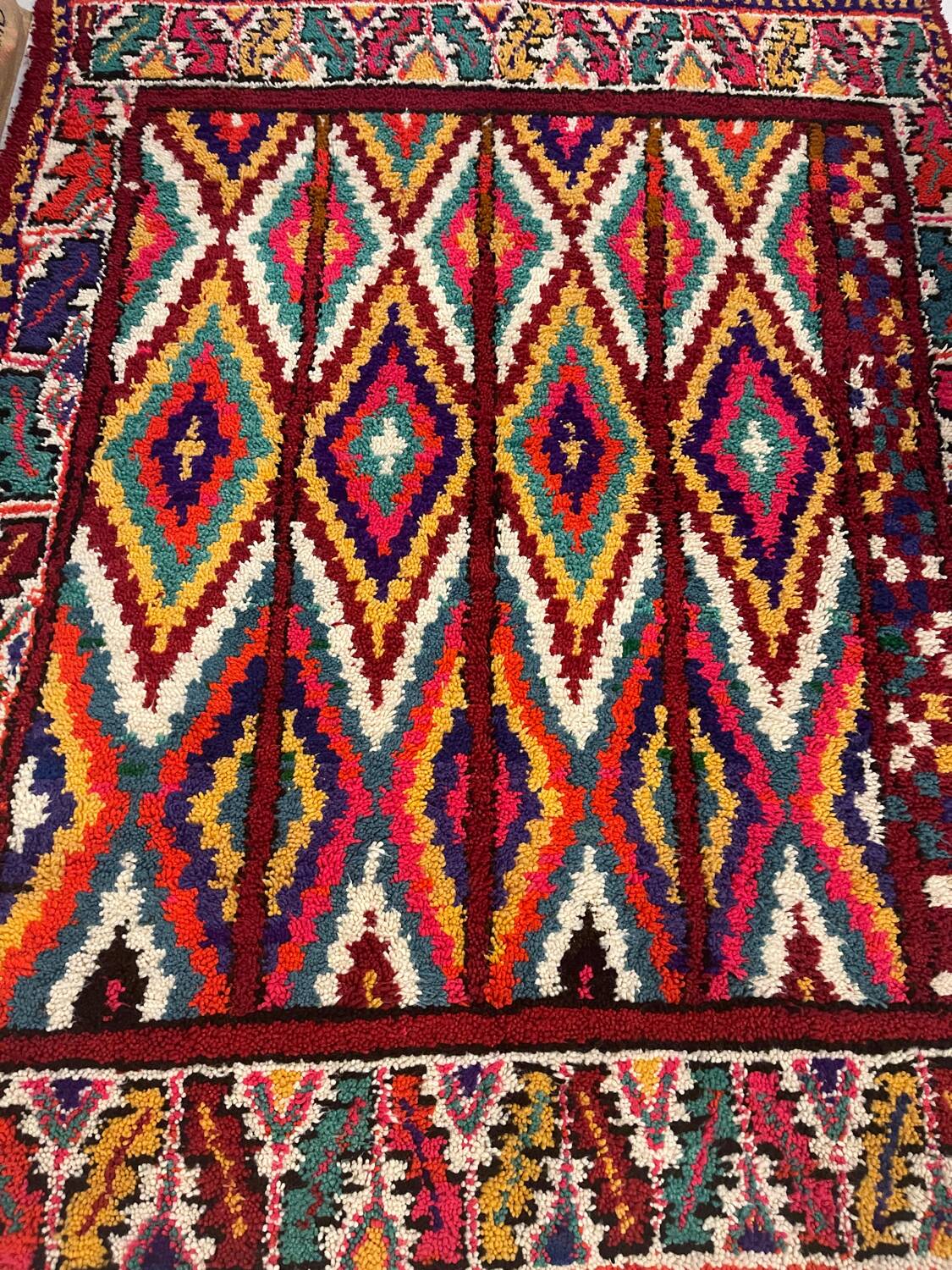 Vintage Berber rug
