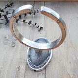 Duo for bathroom: soap holder and towel hook