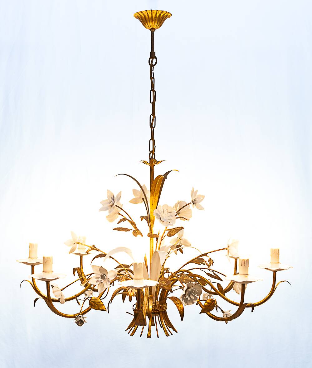 Florentine 8-light chandelier by Masca