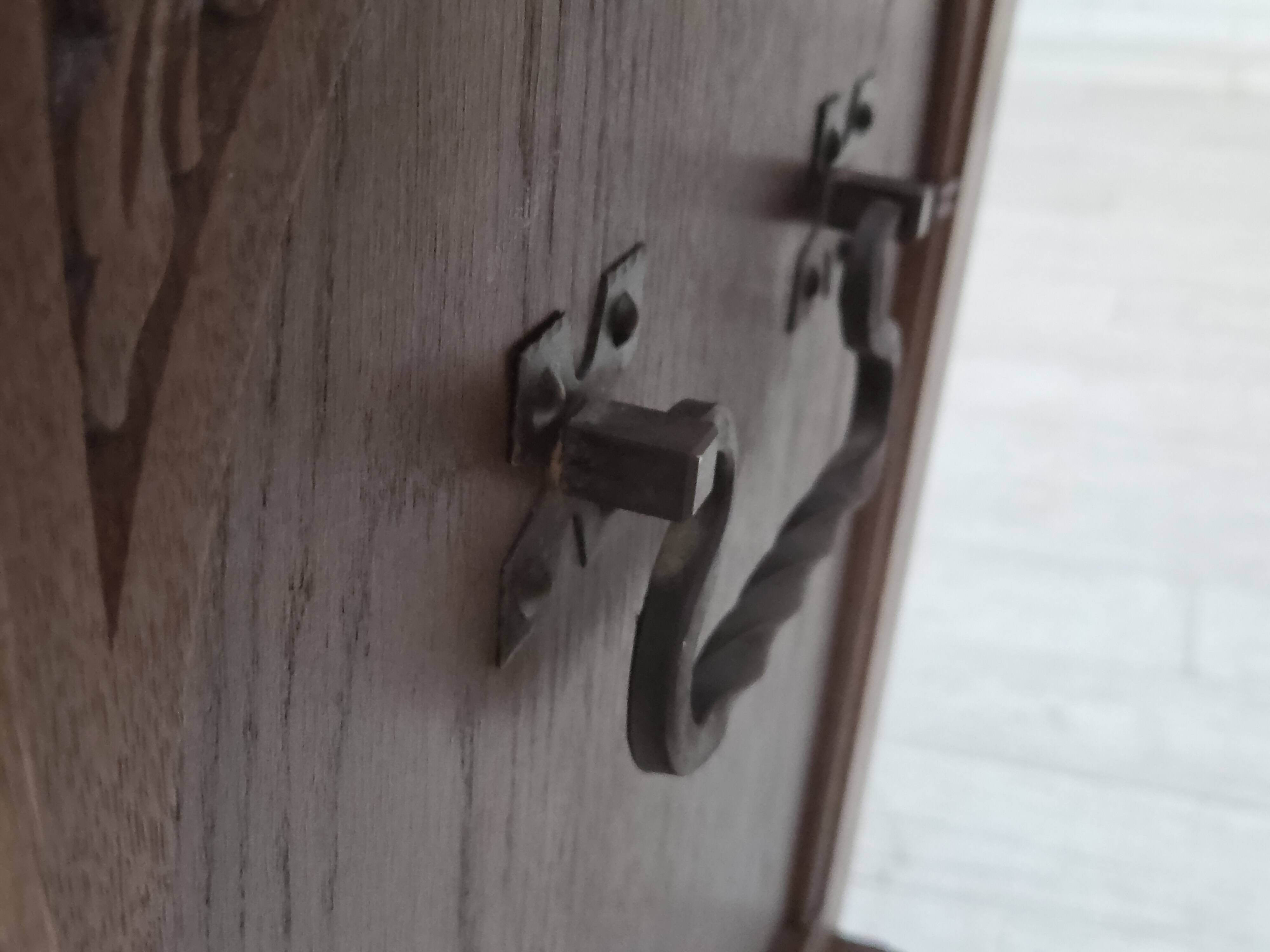 1950s, Danish 2-seater sofa, original green furniture velour, oak wood.