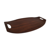 Plateau vintage danois pour Dansk Design en teck 1950