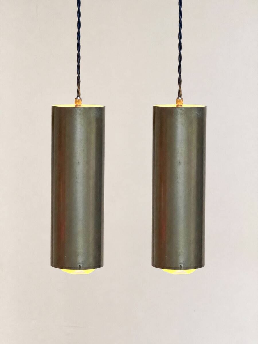 Paire de suspensions par Max Ingrand pour Fontana Arte, années 1960