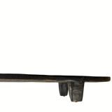 Vintage wabi sabi Senufo or Naga bench low table