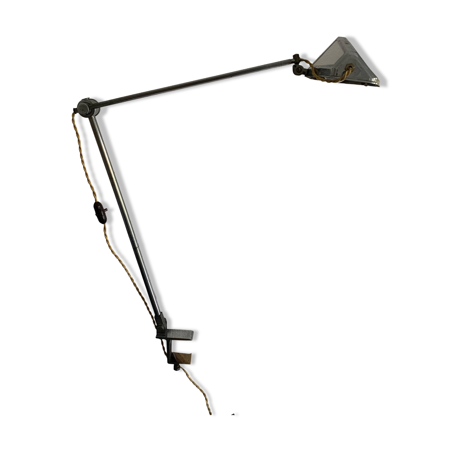Large vintage 1920 Pirouett architect Art Deco lamp - 50 cm