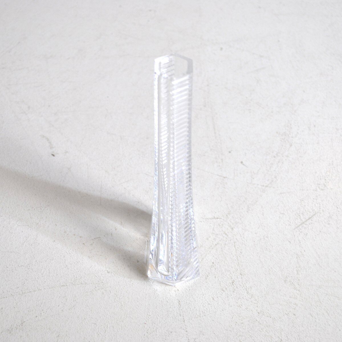 Baccarat crystal vase, 1970s