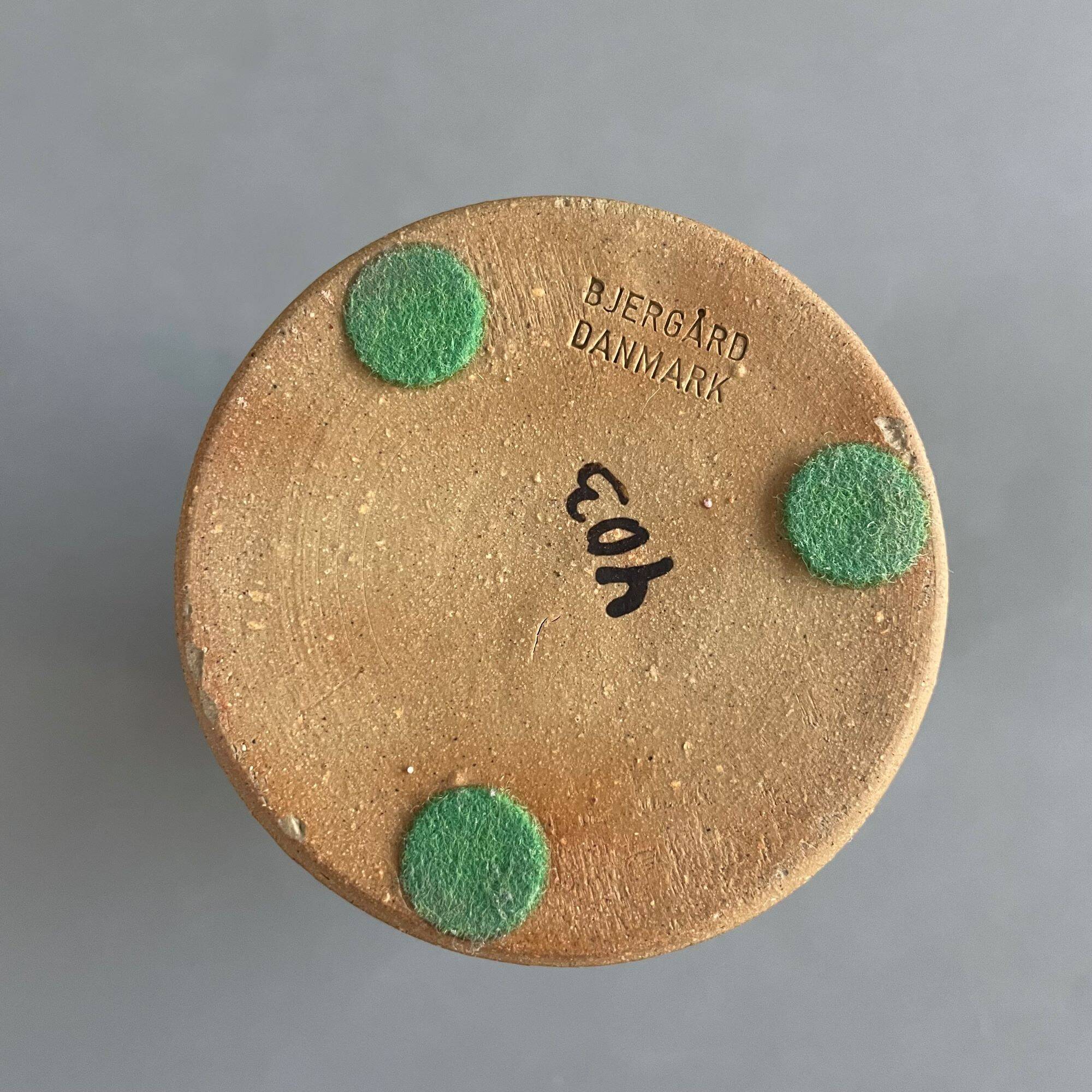 Danish design ceramics, Tue Poulsen pottery & Bjersgard, Denmark, 1960s