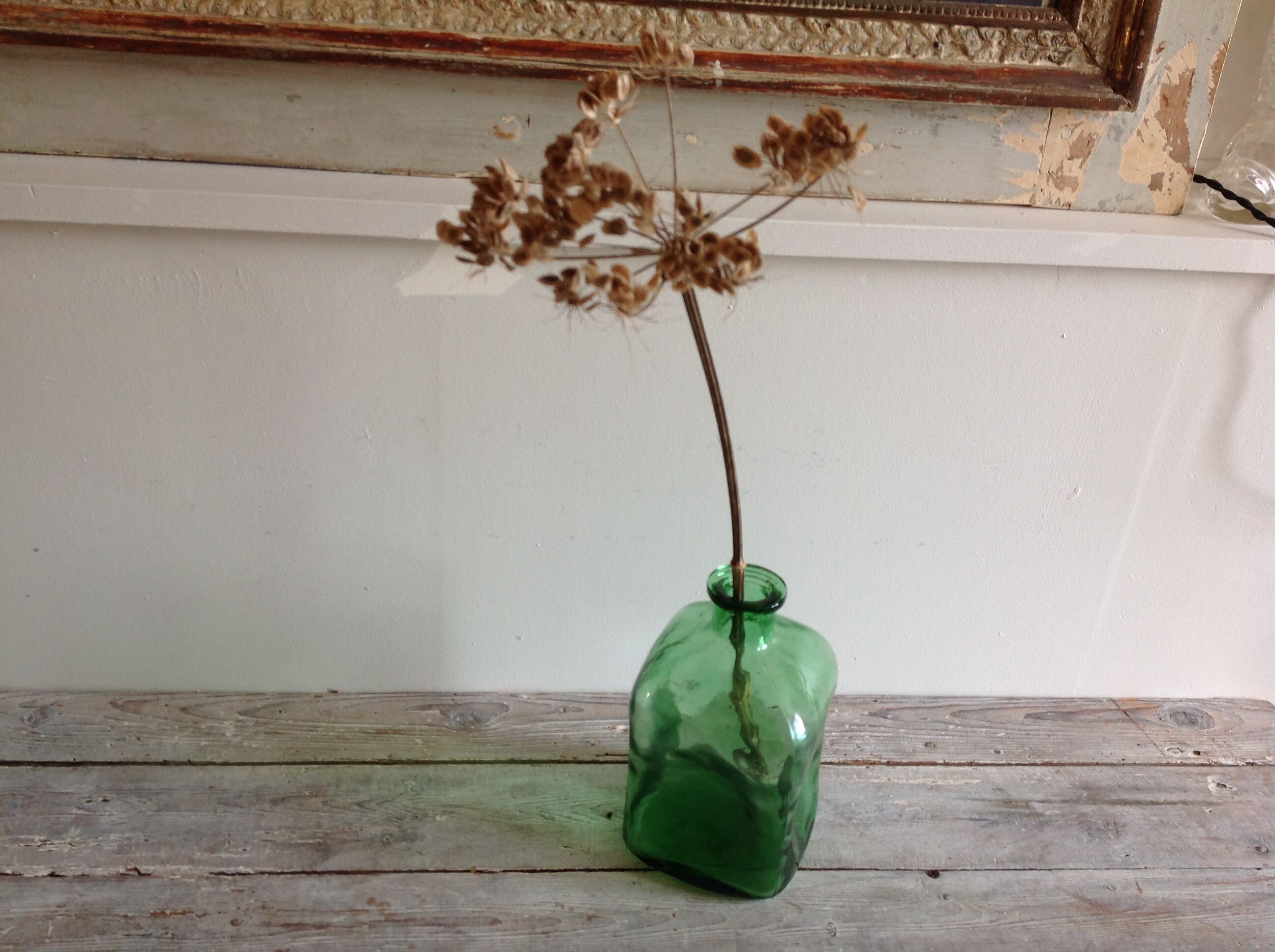 Carafe verte vintage