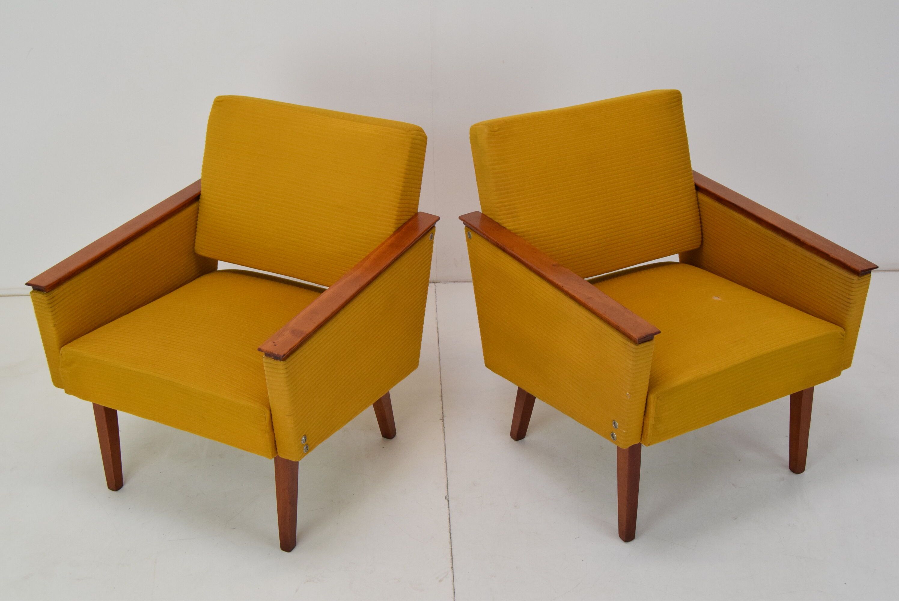 Set of two Armchairs,Czechoslovakia,1960's.