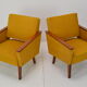 Set of two Armchairs,Czechoslovakia,1960's.