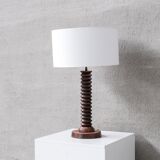 Oak table lamp