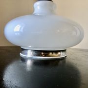 Suspension en opaline et fil d'argent