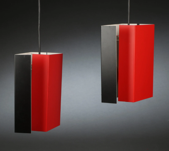 Nippon lamps, designed by Simon P Henningsen, for LYFA in 1970.