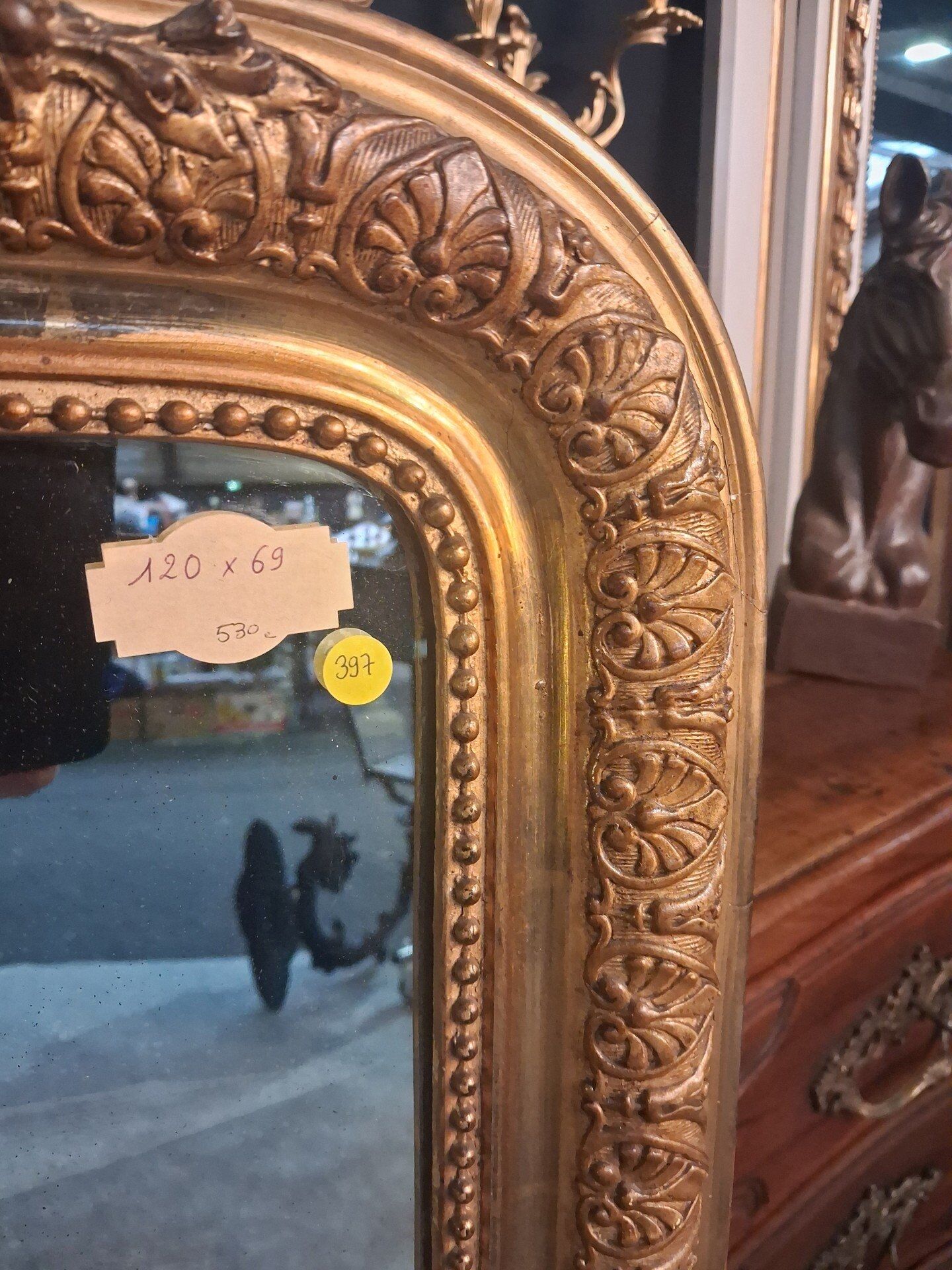 Louis Philippe mirror 120x69