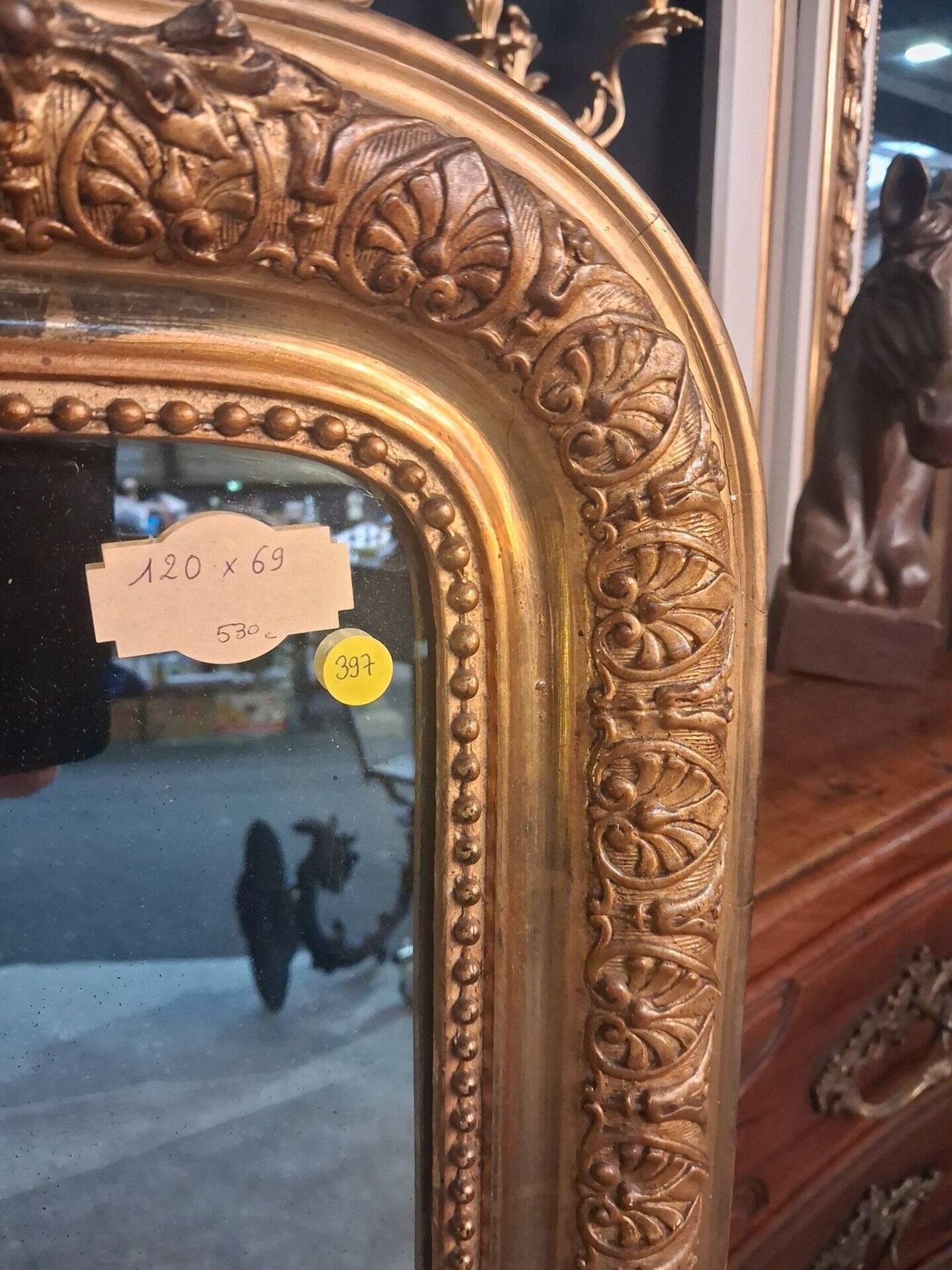 Louis Philippe mirror 120x69