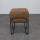 Low stool Bokk in leather by Ka-Lai Chan for Puik Design