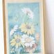 Bouquet de fleurs au pastel