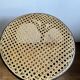 Tabouret haut cannage
