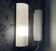 Pair of vintage aluminium bedside wall lights