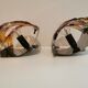 Pair of Murano glass sconces by Carlo Nason for Mazzega 70s
