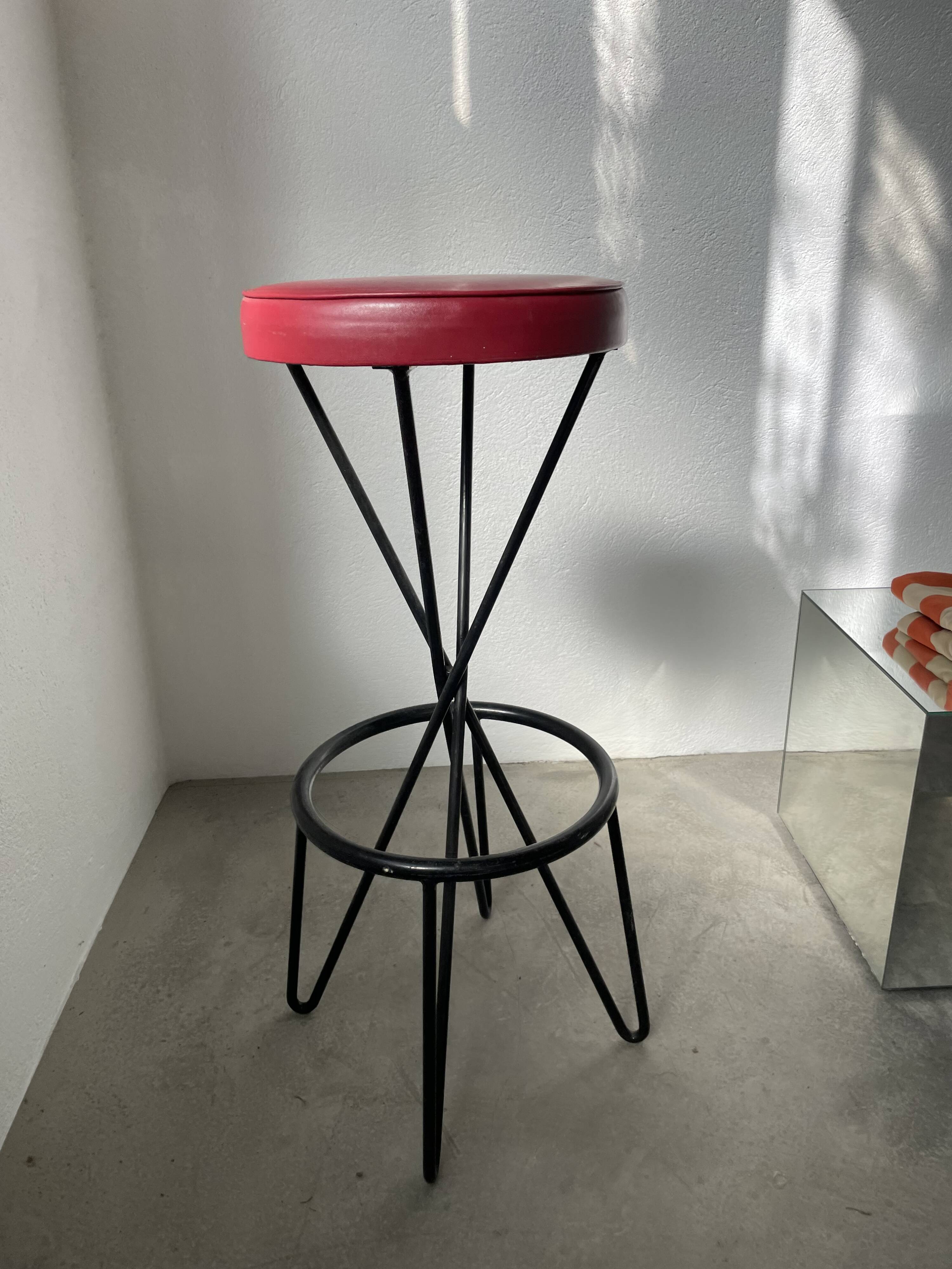 CM127 stool, Thonet 1950