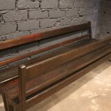Pair of monastery benches