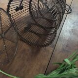 Old iron dome-shaped cage