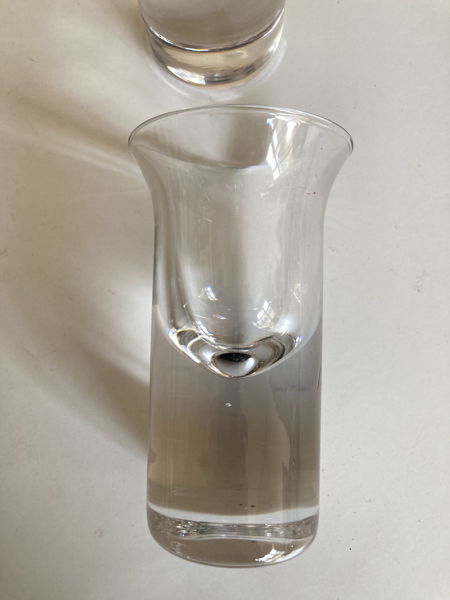 Set of 6 Scandinavian wine glasses 1970