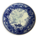 Assiettes boch Delf bleue