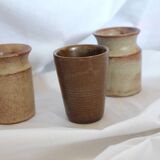 Lot of 3 ceramic pots