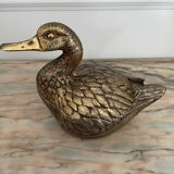 Metal duck ice bucket