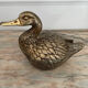 Metal duck ice bucket