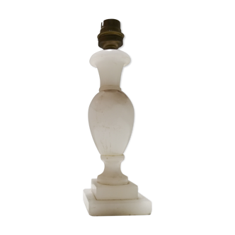 Lamp foot in alabaster 50s