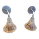 Paire d'appliques tulipes Baccarat