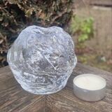 Candle holder "Snowball" Kosta Boda design Ann Wolff 1973