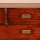Mahogany Military or Naval Chest of Drawers - 19th Century