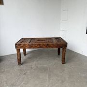 Savoyard folk art coffee table