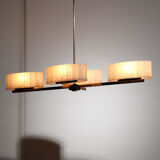 Pendant chandelier 1960 Arlus
