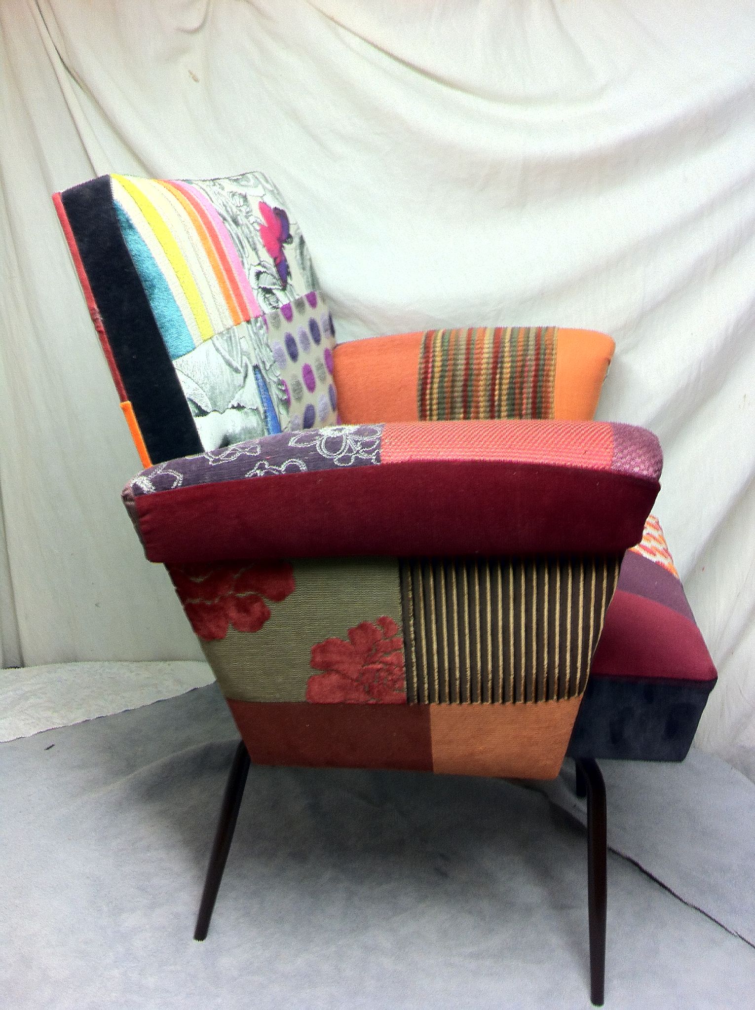 Chair 1970 patchwork