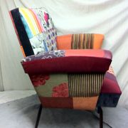 Chair 1970 patchwork