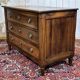 Louis XVI commode from the 18th century in walnut.