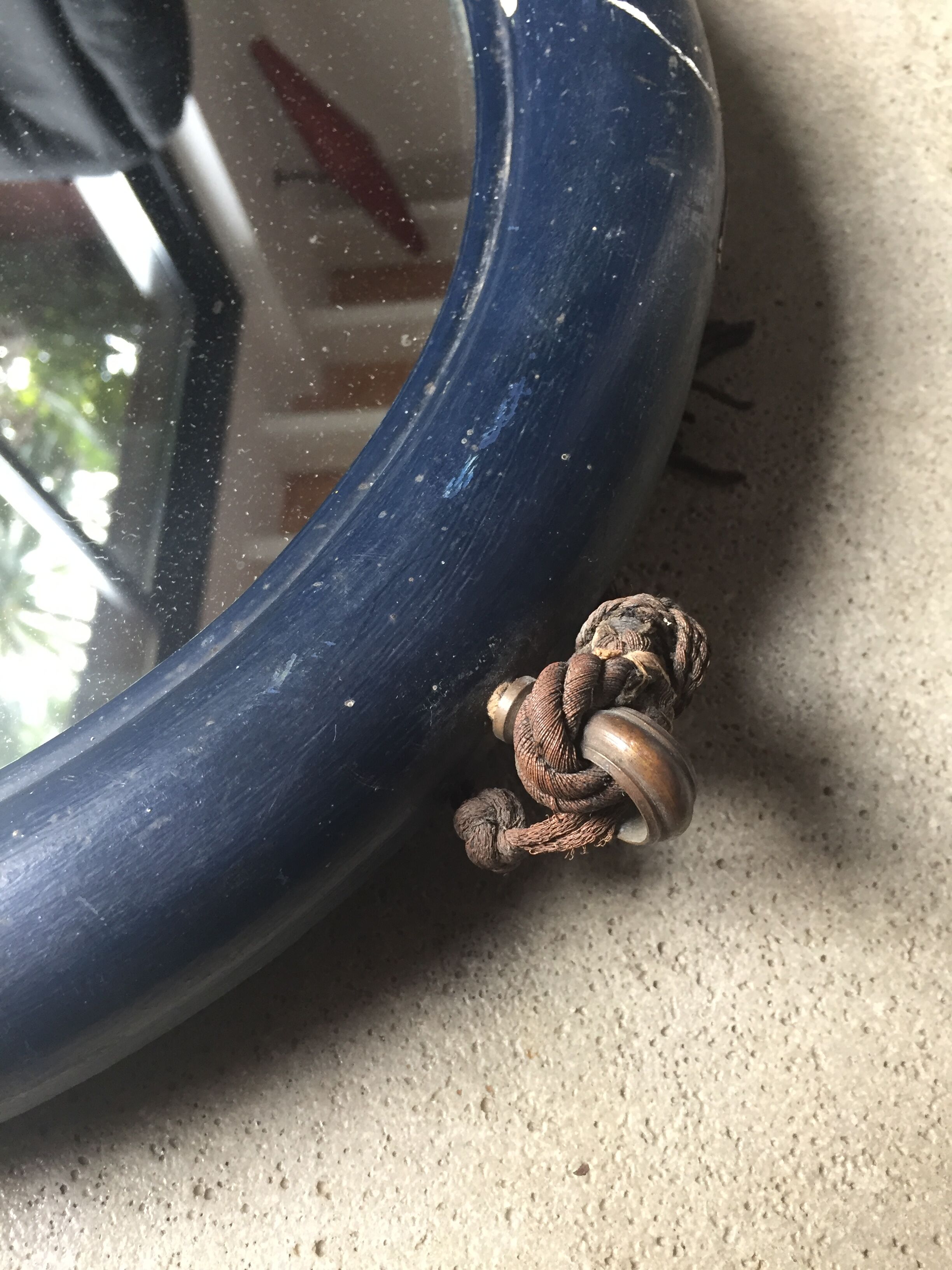 Oval Mirror "Art Deco" 68x48 cm