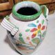 Italian ceramic circa vase Fratelli Fanciullacci Mid-century modern