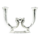 Ac8 wmf - art deco double-arm candle holder formism