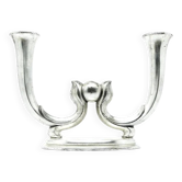 Ac8 wmf - art deco double-arm candle holder formism