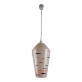 Vintage French pendant light from the 1960s in the Lunel style